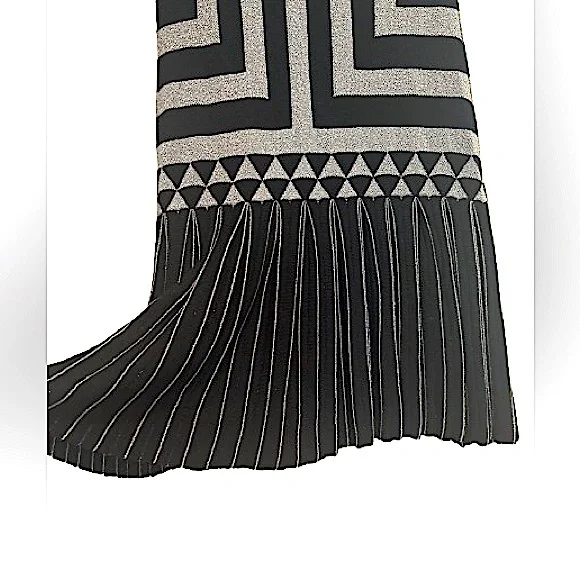 Cynthia Steffe Dress in Black and Silver, Size S - Picture 5 of 8